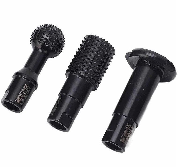 NEXON 6229 Ahşap İşleme Törpü Seti 3 Parça (Avuç Taşlama Makinası İçin)