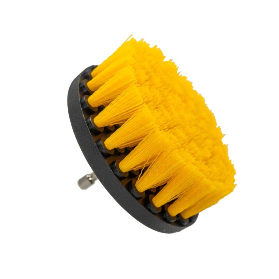 NEXON 6084 Bits Saplı Matkaba Takılabilir Temizlik Fırça Seti 3 Parça