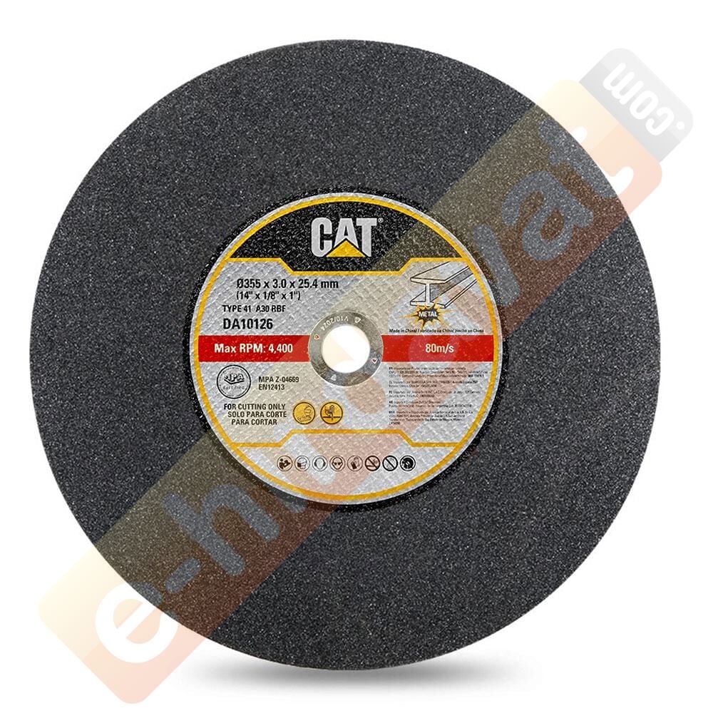 CAT DA10126 350mm Universal Metal Profil Kesme Taşı