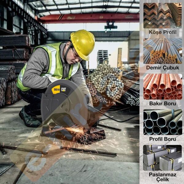 CAT DA10126 350mm Universal Metal Profil Kesme Taşı