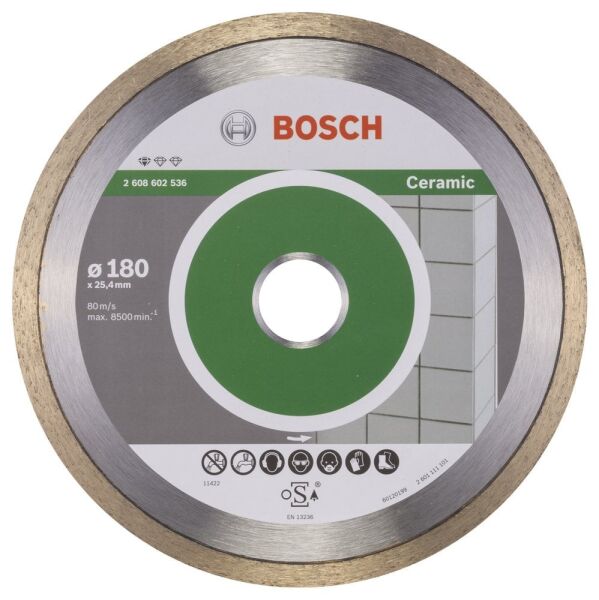 Bosch Aksesuarlar Bosch - Standard Seri Seramik İçin Elmas Kesme Diski 180 mm