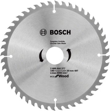 Bosch Aksesuarlar Bosch - Ekonomik Seri 190*30 mm 48 Diş 10'lu  Daire Testere Bıçağı