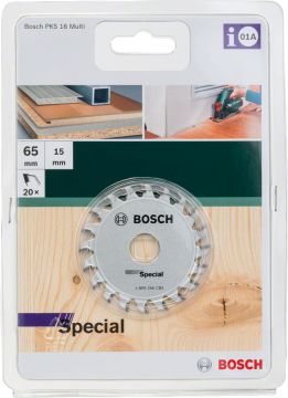 Bosch Aksesuarlar Bosch - PKS16 Çoklu Malzeme için Daire Testere Bıçağı  65x15 mm-20 Diş