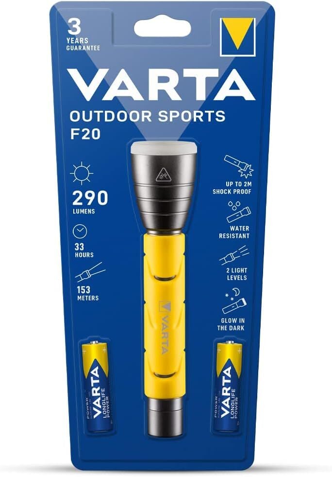 VARTA Outdoor Sports Fener 2AA (18628101421)