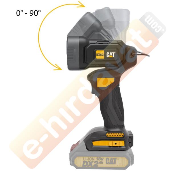 CAT DX63B 18Volt 400 Lümen Profesyonel Çok Fonksiyonlu Led Fener (Akü Dahil Değildir)