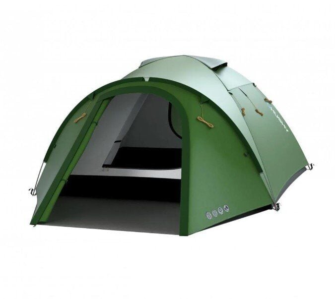 HUSKY Baron 4 Mevsim 4 Kişilik Kamp Çadırı (Yeşil)