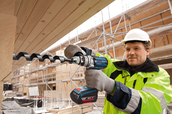 Bosch Gsr 36 Ve-2-Lı Akülü Darbeli Delme/Vidalama (Solo)