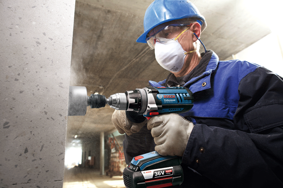 Bosch Gsr 36 Ve-2-Lı Akülü Darbeli Delme/Vidalama (Solo)