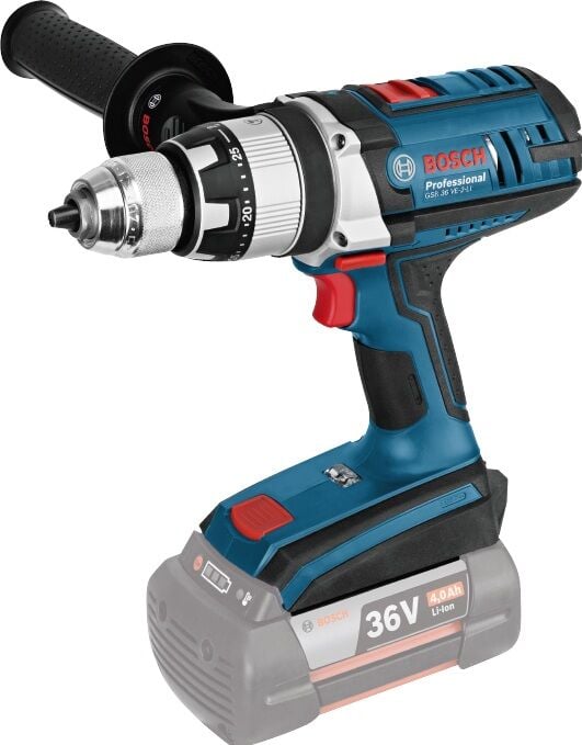 Bosch Gsr 36 Ve-2-Lı Akülü Darbeli Delme/Vidalama (Solo)