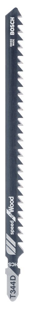 Bosch Aksesuarlar Bosch - Hızlı Kesim Serisi Ahşap İçin T 344 D Dekupaj Testeresi Bıçağı - 5'Li Paket