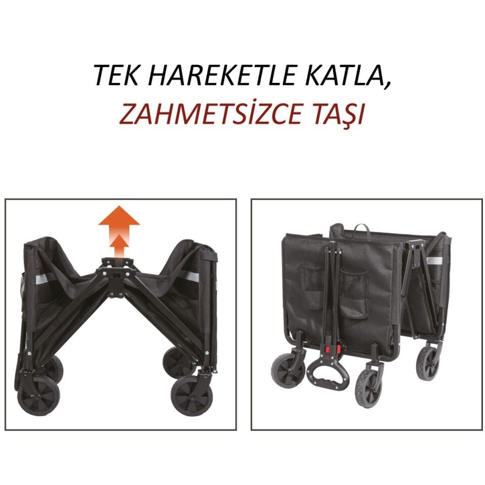 FREECAMP NEST 250 Katlanır Wagon Araba (205805)