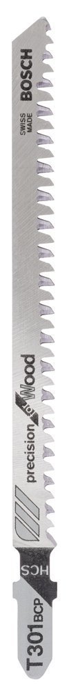Bosch Aksesuarlar Bosch - Hassas Kesim Serisi Ahşap İçin T 301 BCP Dekupaj Testeresi Bıçağı - 5'Li Paket