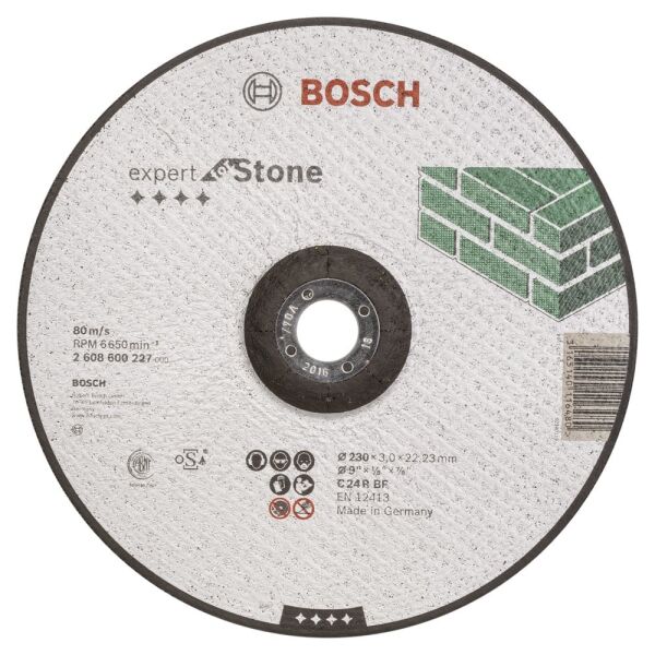Bosch Aksesuarlar Bosch - 230*3,0 mm Expert Serisi Bombeli Taş Kesme Diski (Taş)