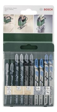 Bosch Aksesuarlar Bosch - 10 Parça Dekupaj Testere Seti Karışık