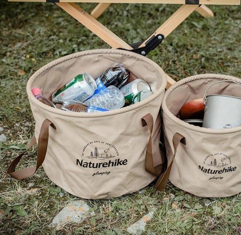 NATUREHIKE Katlanabilir Su Geçirmez Kamp Kovası (NH20SJ040)