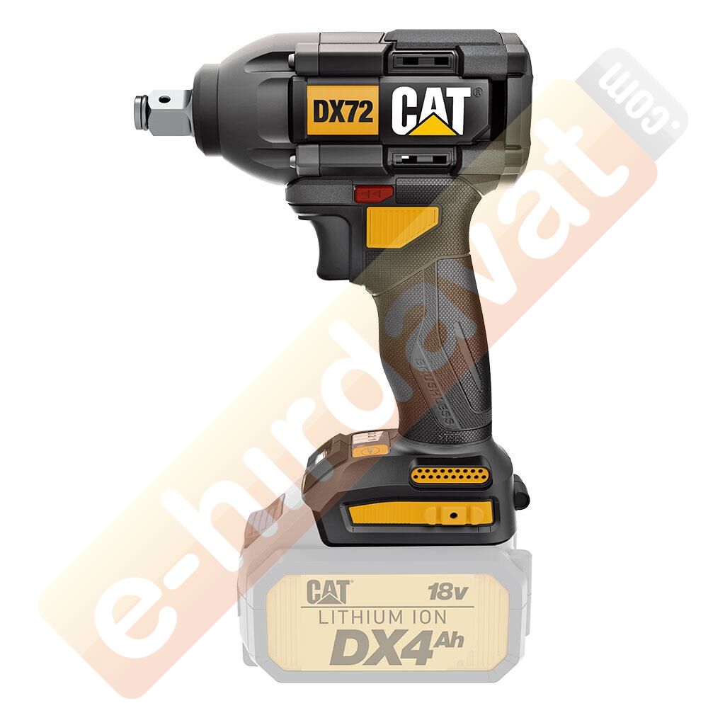 CAT DX72B 18Volt 350Nm Kömürsüz Profesyonel Şarjlı Somun Sıkma (Akü Dahil Değildir)