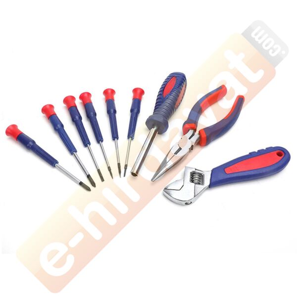 WORKPRO WP209022 165 Parça Profesyonel Tamir/Bakım Alet ve 1/4’’- 3/8’’ Lokma Seti