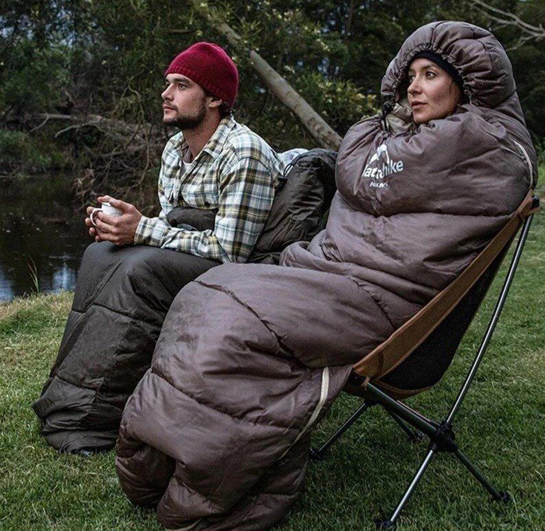 NATUREHIKE U250 Uyku Tulumu -10 Derece (Kahverengi-Sol)