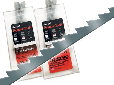 Olson Regular Tooth Kıl Testere 1 Düzine SC403DZ