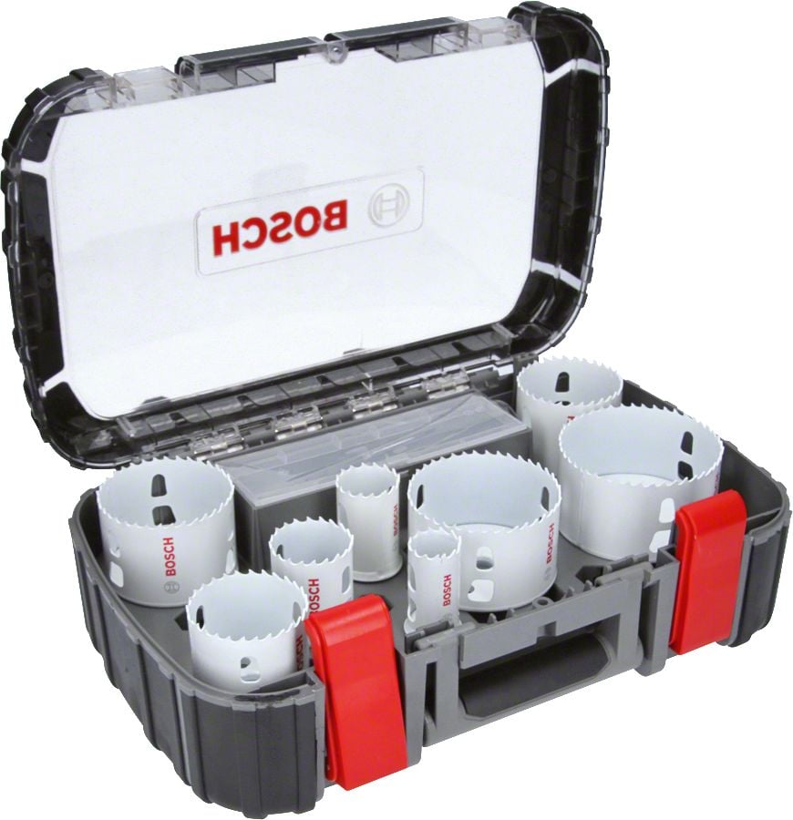 Bosch Aksesuarlar Bosch - Yeni Progressor Serisi Delik Açma Testeresi (Panç) Seti 11 Parça Ø 25-32-40-54-60-68-76-86 mm