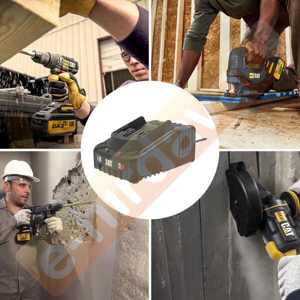 CAT DXC2 18Volt Li-ion ONE FOR ALL Profesyonel Hızlı Akü Şarj Cihazı