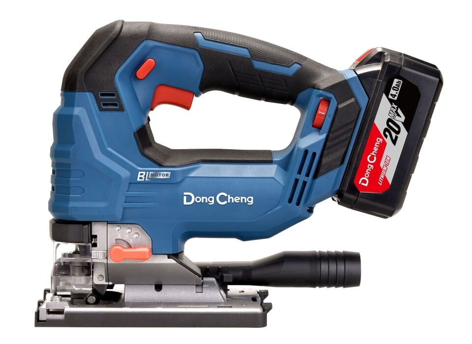 DONG CHENG DCMQ85 Şarjlı Dekupaj Testere 20 Volt 4 Amper Çift Akülü