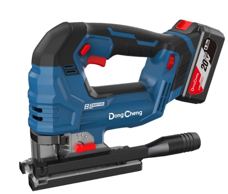 DONG CHENG DCMQ85 Şarjlı Dekupaj Testere 20 Volt 4 Amper Çift Akülü