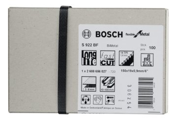 Bosch S 922 BF Flexible for Metal 100'lü