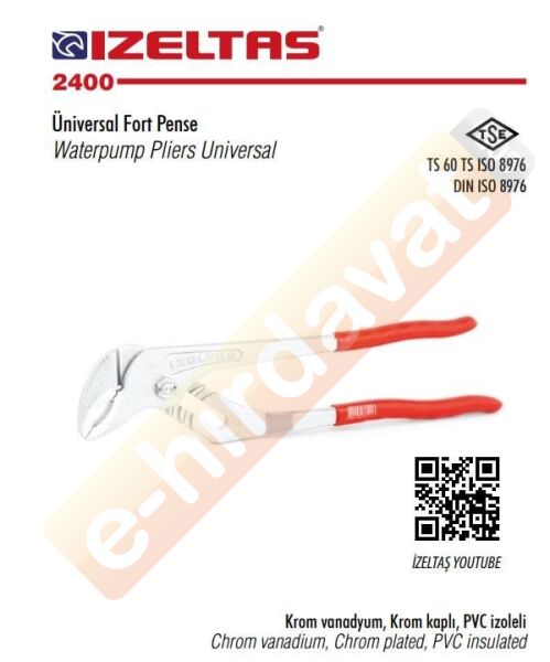 İZELTAŞ Üniversal Fort Pense 240 mm (2400 11 0240)