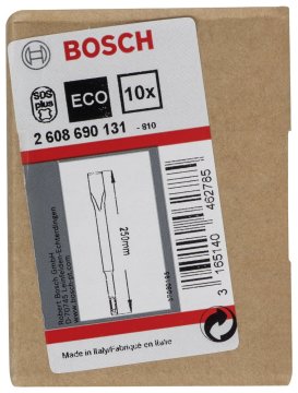 Bosch Yassı Keski SDS-Plus 250*20 mm 10'lu