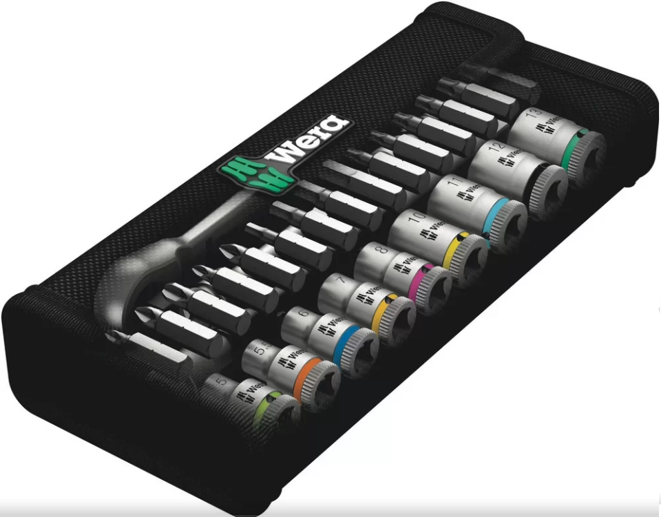 WERA 8100 SA 8 Zyklop 1/4'' Bits Uç ve Lokma Takımı