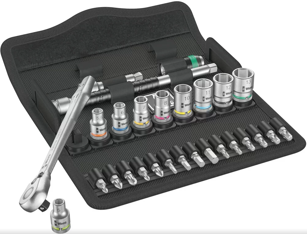 WERA 8100 SA 8 Zyklop 1/4'' Bits Uç ve Lokma Takımı