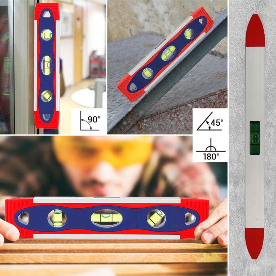 WORKPRO Manyetik Şoka Dayanıklı Su Terazisi 225 mm (WP262027)