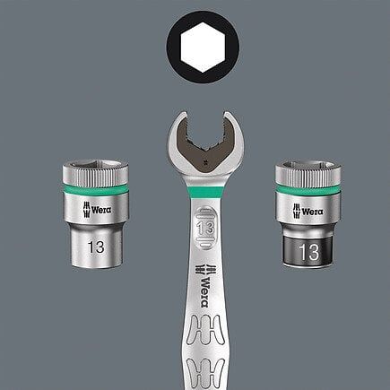 WERA 8100 SC 6 Zyklop Speed 1/4'' Cırcır Seti 28 Parça (05004016001)