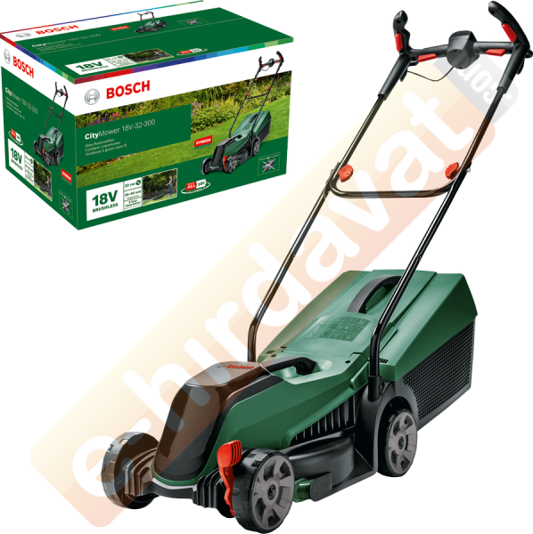 CityMower 18V-32-300 (Solo) Akülü Çim Biçme