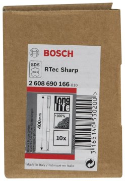 Bosch Aksesuarlar Bosch - Rtec Serisi, SDS-Max Şaftlı Yassı Keski 400*25 mm 10'lu