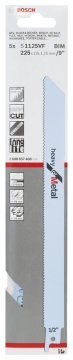 Bosch S 1125 VF Heavy for Metal 5'li