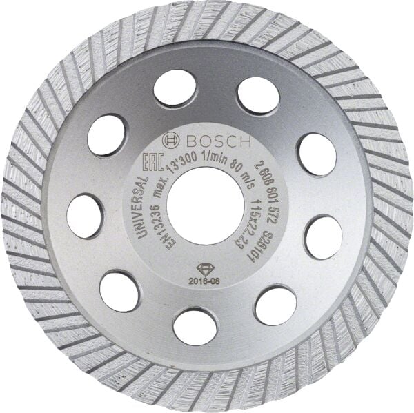 Bosch Aksesuarlar Bosch - Standart Seri Universal Turbo Elmas Çanak Disk 115 mm