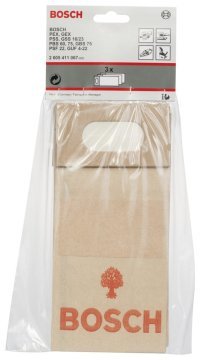 Bosch Aksesuarlar Bosch - Kağıt Toz Torbası (Tek Kullanımlık) 3lü