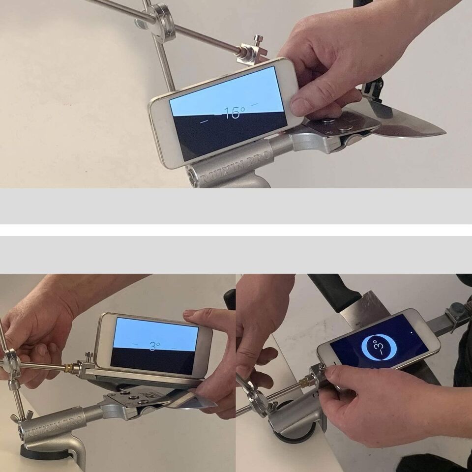 ROX Wood Ruixin Pro Tezgah Tipi Bıçak Bileme Seti