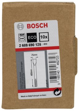 Bosch Aksesuarlar Bosch - SDS-Max Şaftlı Yassı Keski 400*25 mm 10'lu