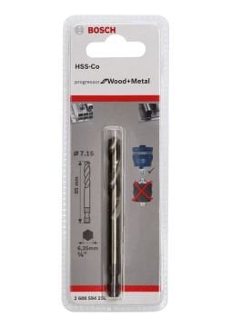 Bosch Aksesuarlar Bosch - Power Change Plus Yeni Progressor Serisi Delik Açma Testereleri için HSS-Co Merkezleme Ucu 85 mm