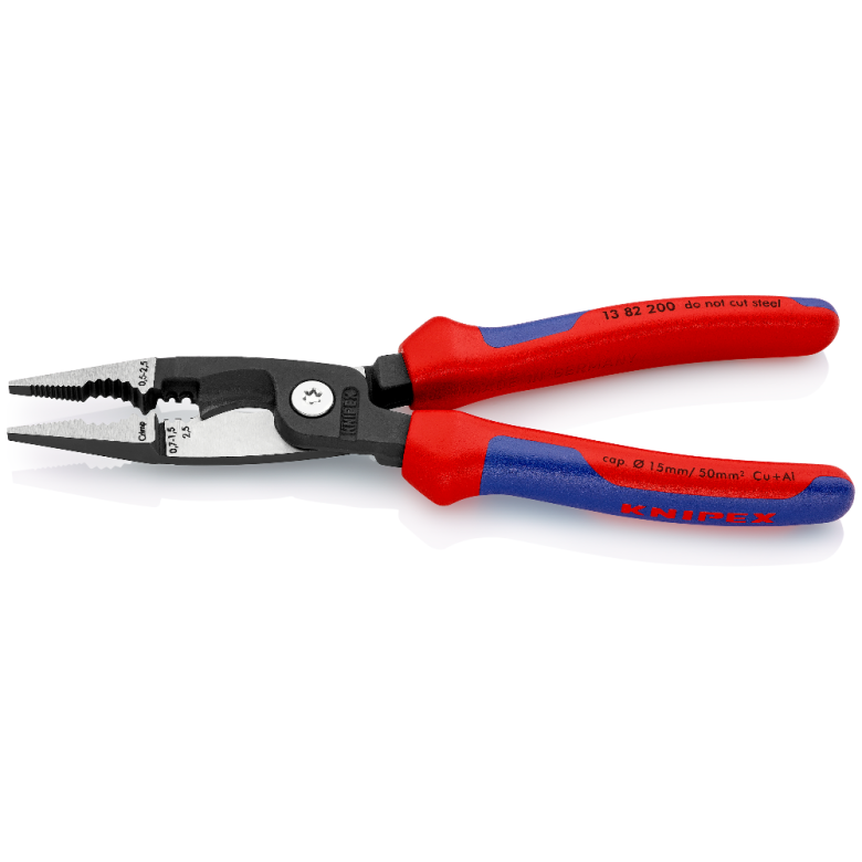 KNIPEX Çok Fonksiyonlu Kombine Elektrikçi Pense 200 mm (1382200)