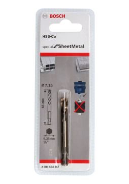 Bosch Aksesuarlar Bosch - Power Change Plus Special Serisi Metal Ve Inox Delik Açma Testereleri için Merkezleme Ucu HSS-Co 65 mm