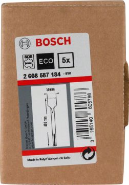 Bosch Aksesuarlar Bosch - SDS-Max Şaftlı Yassı Keski 400*50 mm 5'li