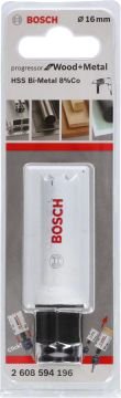 Bosch Aksesuarlar Bosch - Yeni Progressor Serisi Ahşap ve Metal için Delik Açma Testeresi (Panç) 16 mm