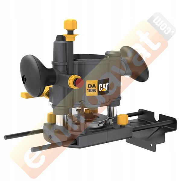 CAT DX82B.3 18Volt Şarjlı Kömürsüz 6mm Devir Ayarlı Profesyonel Avuç İçi El Frezesi Formika Tıraşlama (Akü Dahil Değildir)