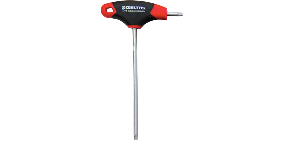 İZELTAŞ T Saplı Torx Alyan Anahtar (Ölçü Seçiniz) T25