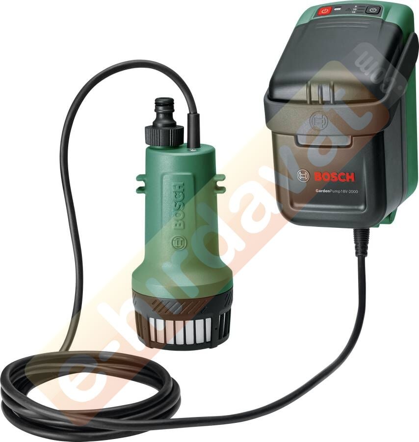 Bosch GardenPump 18V-2000 Akülü Bahçe Pompası (Solo)