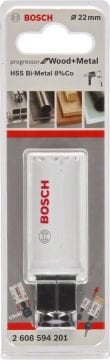 Bosch Aksesuarlar Bosch - Yeni Progressor Serisi Ahşap ve Metal için Delik Açma Testeresi (Panç) 22 mm